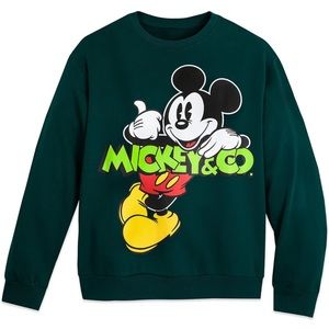 Mickey Mouse Sweatshirt & Jogger Pants Bundle – Mickey & Co. Green 💚